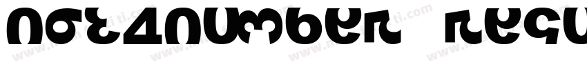 NotANumber Regular字体转换